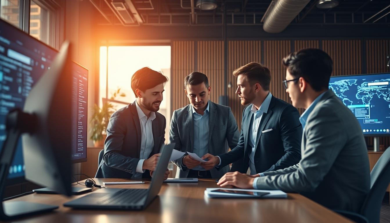 Custom software development for business operations